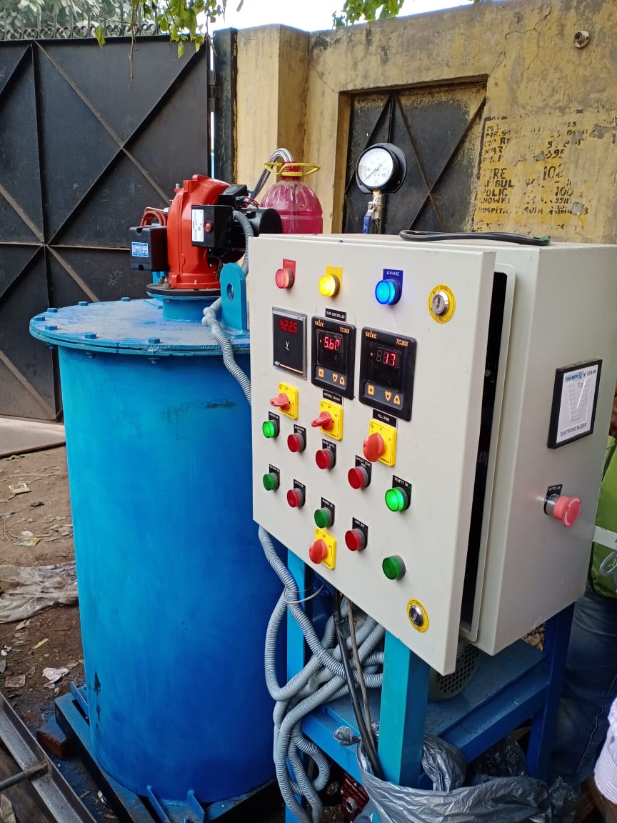 Industrial Coil Type Boiler by Thermokrupp - High-Efficiency Steam Generation