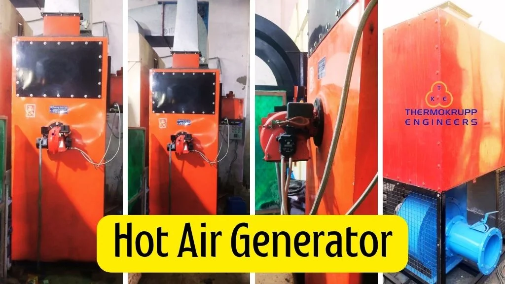 Industrial Hot Air Generator System by Thermokrupp - high efficiency HAG with heat exchanger