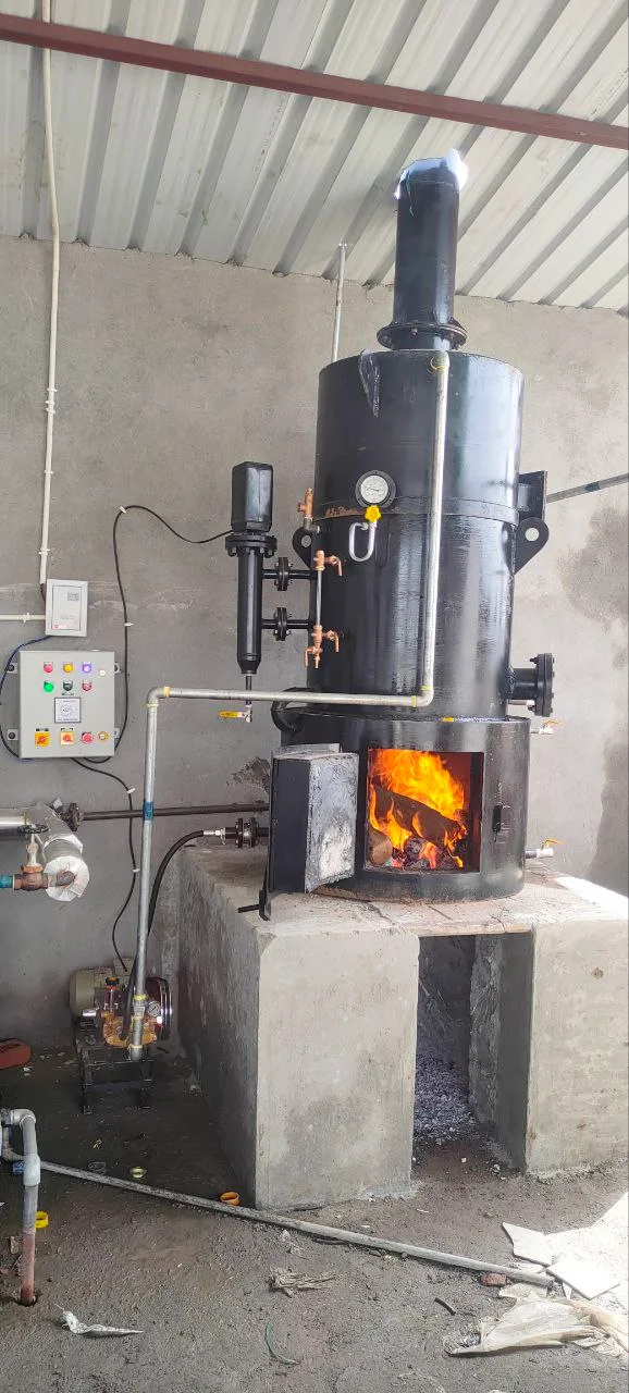 Industrial Wood Fired Boiler by Thermokrupp Boilers - Biomass Steam Generator