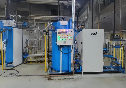 Oil gas fired boilers